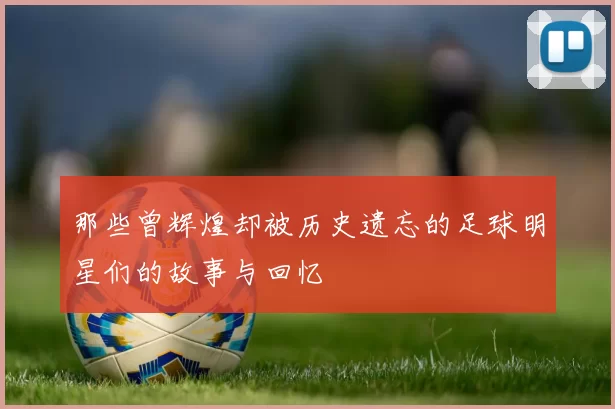 那些曾辉煌却被历史遗忘的足球明星们的故事与回忆